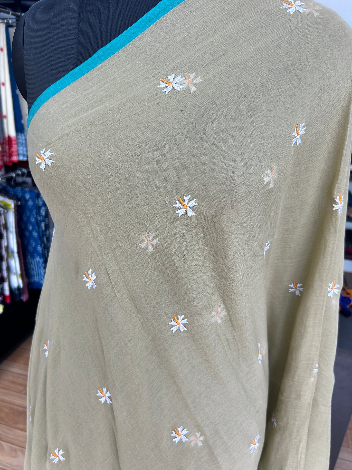 BIEGE MUL SAREE