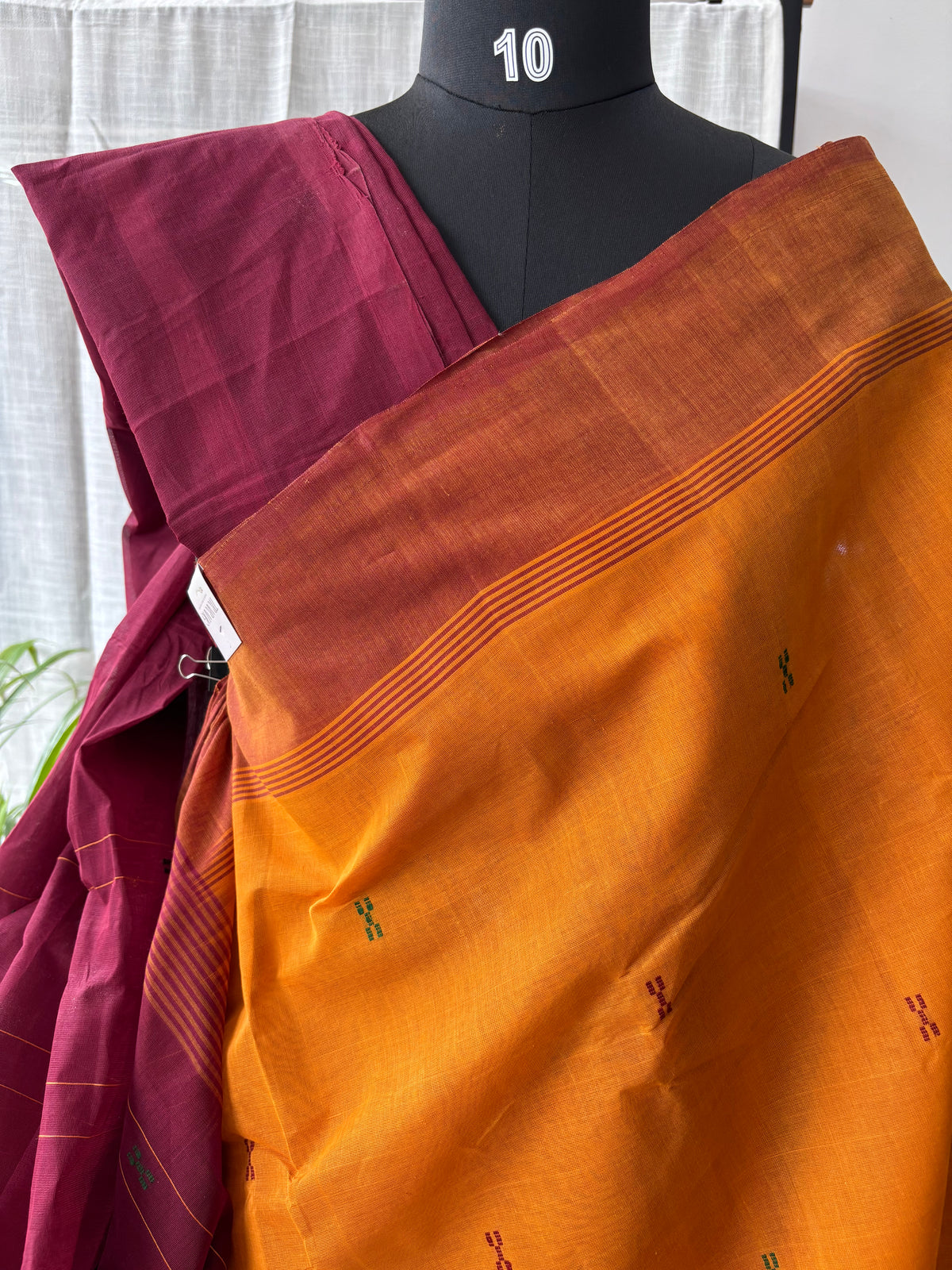 ORANGE NEGAMAM COTTON