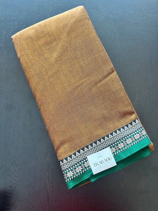 Yellow Narayanpet saree
