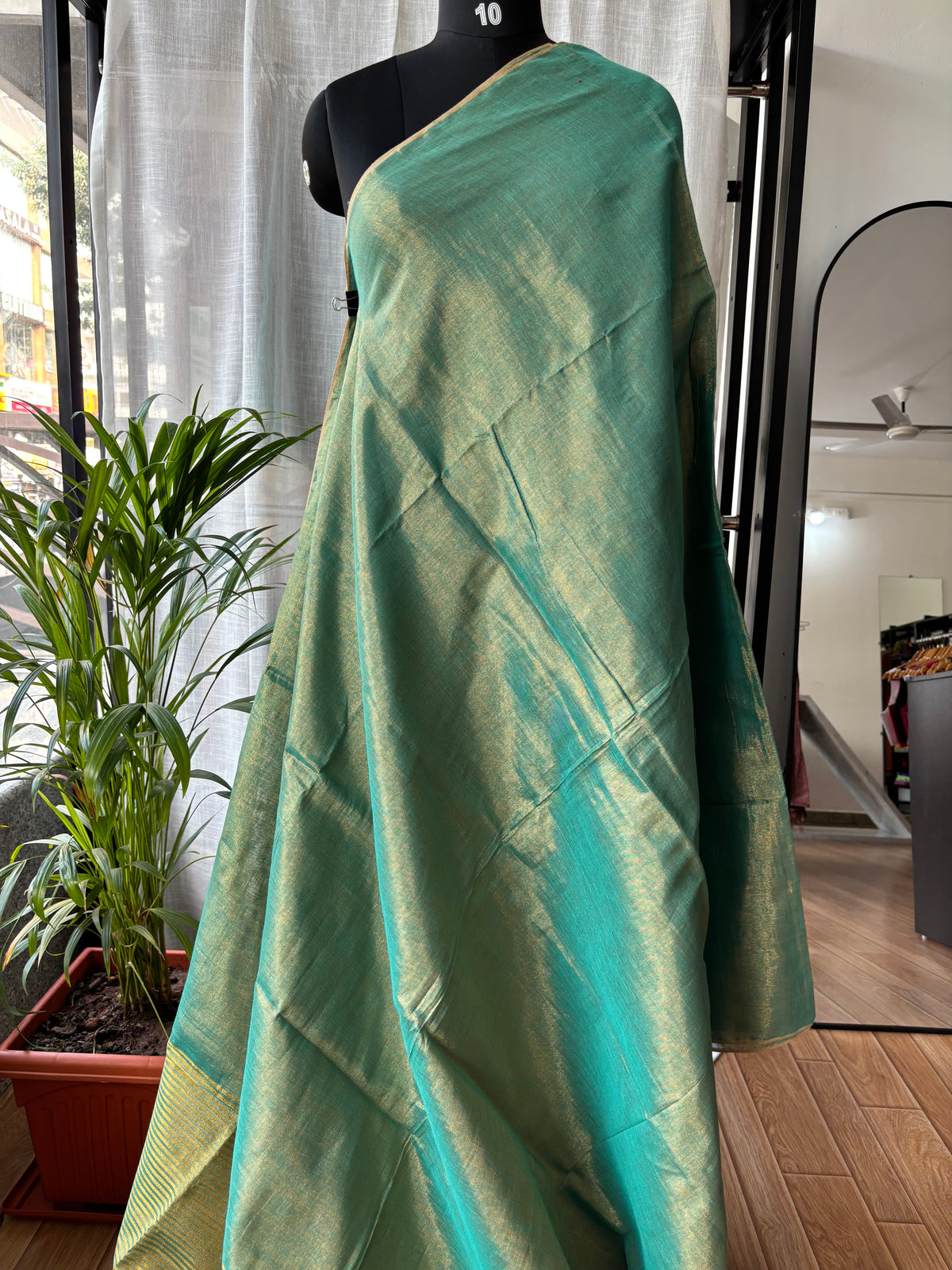 GREEN TISSUE MUL COTTON