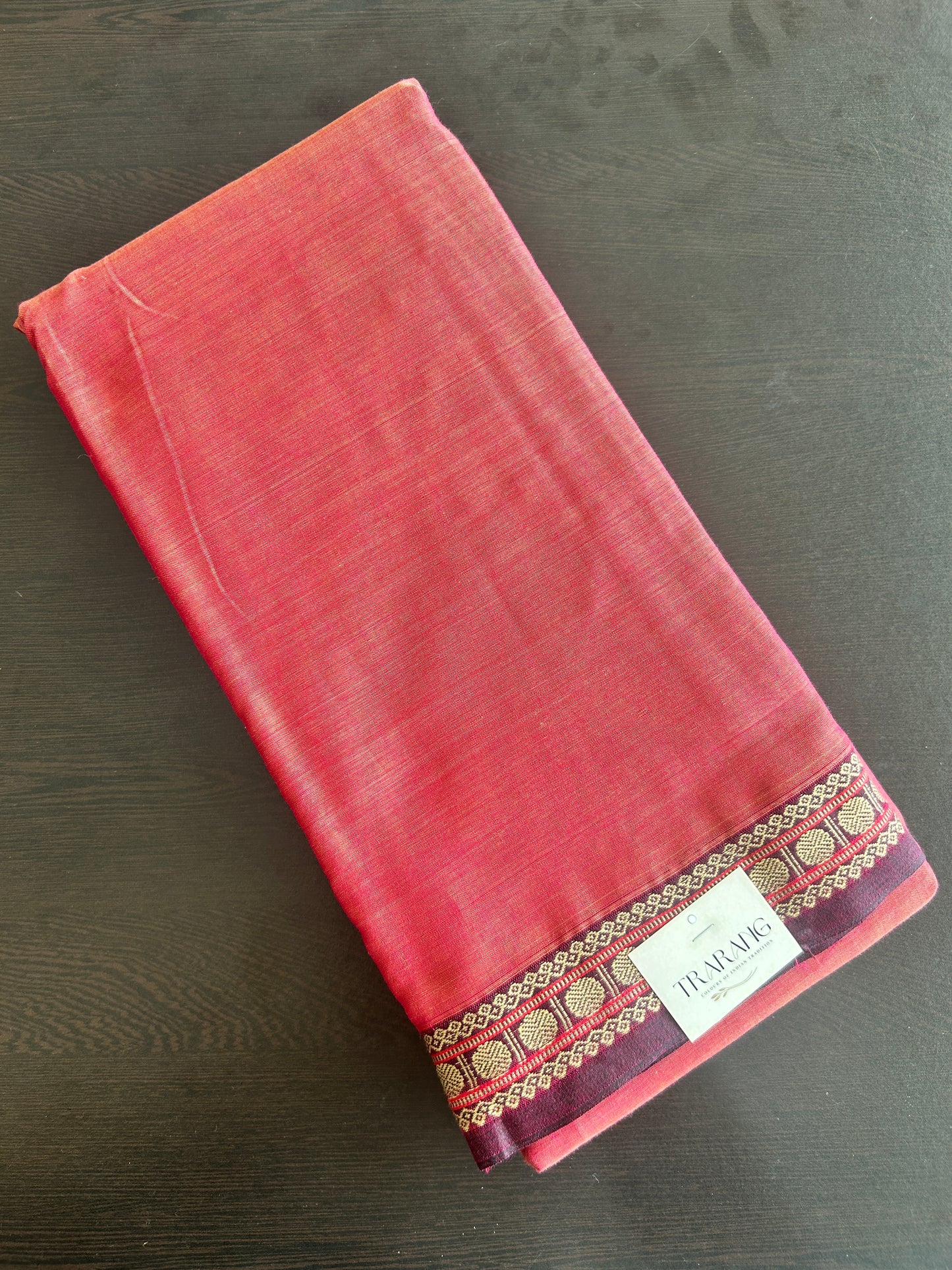 PINK NARAYANPET SAREE