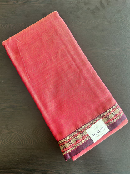 PINK NARAYANPET SAREE
