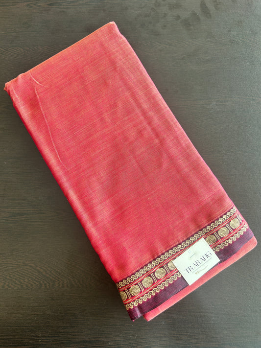 PINK NARAYANPET SAREE