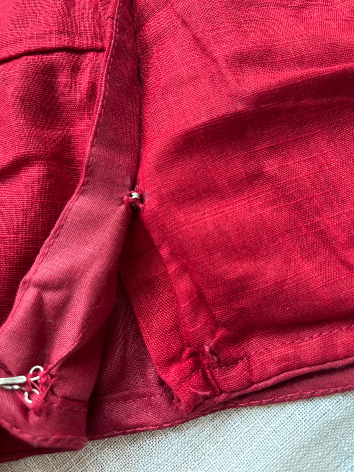MAROON EMBROIDERED  BLOUSE
