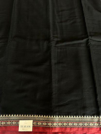 BLACK NARAYANPET SAREE