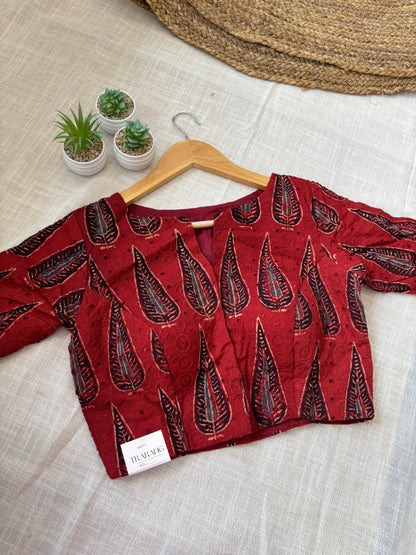 MARRON HAKOBA BLOUSE
