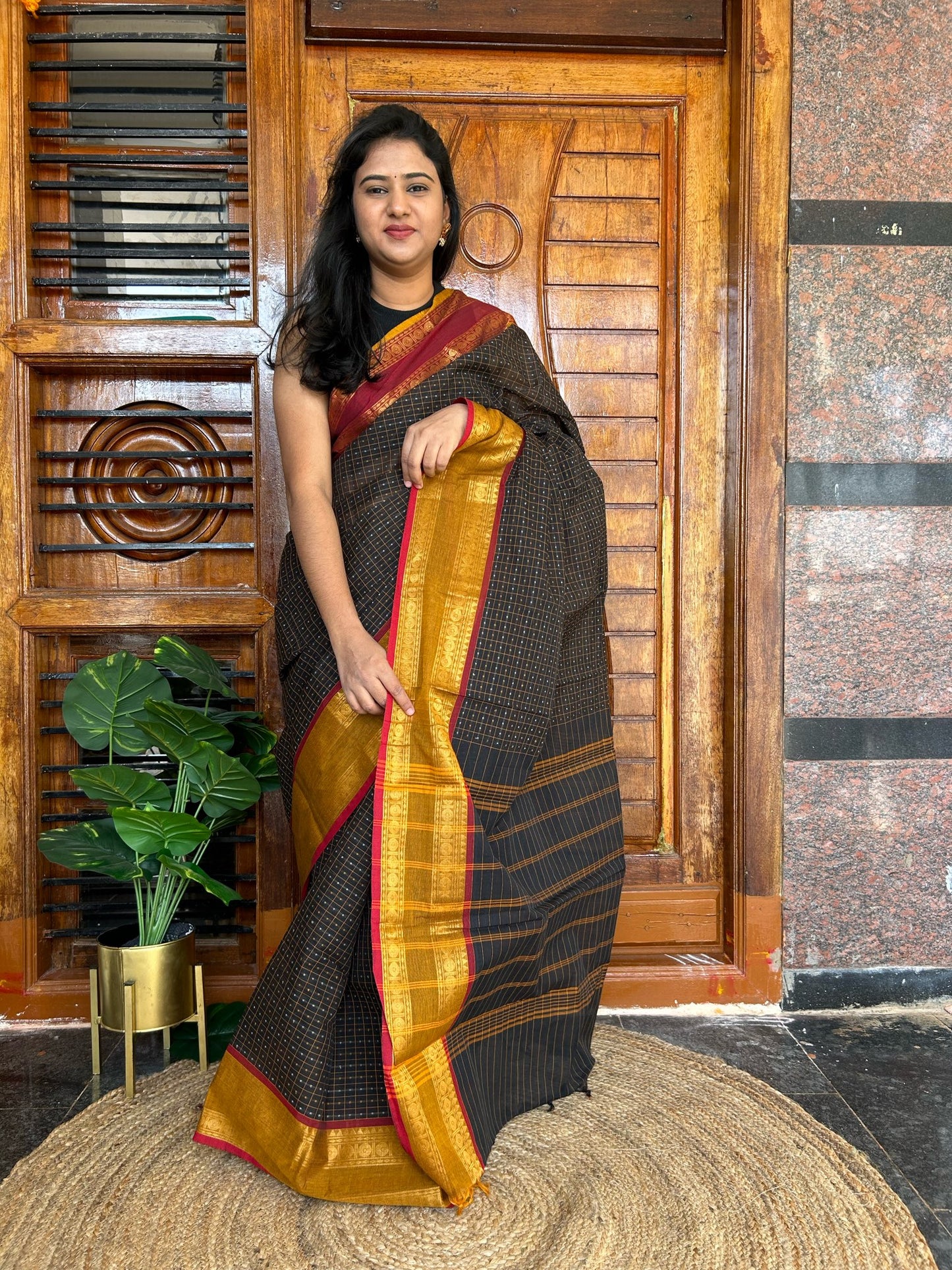 BLACK KANCHI COTTON