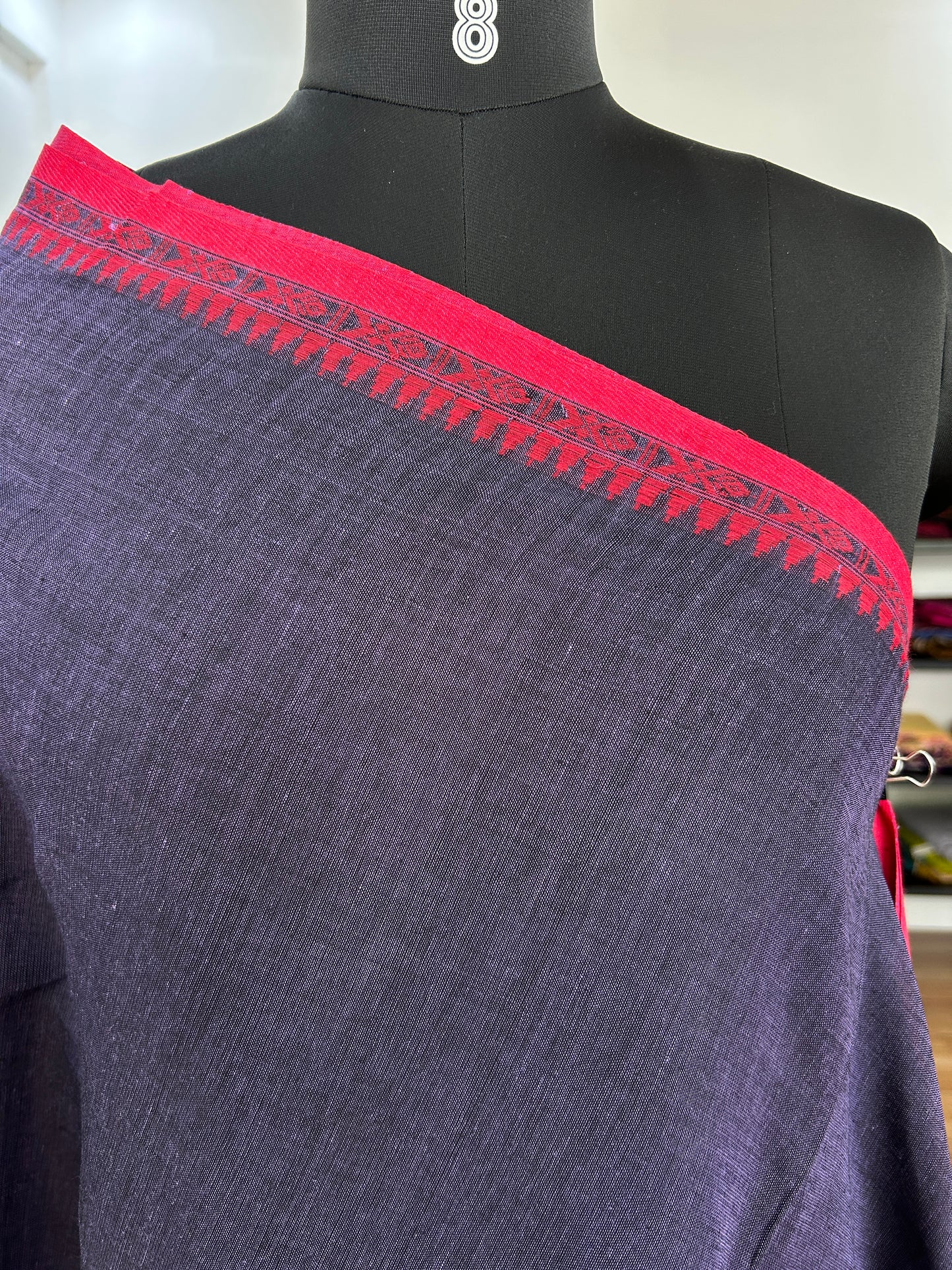 PURPLE DHANIAKHALI SAREE