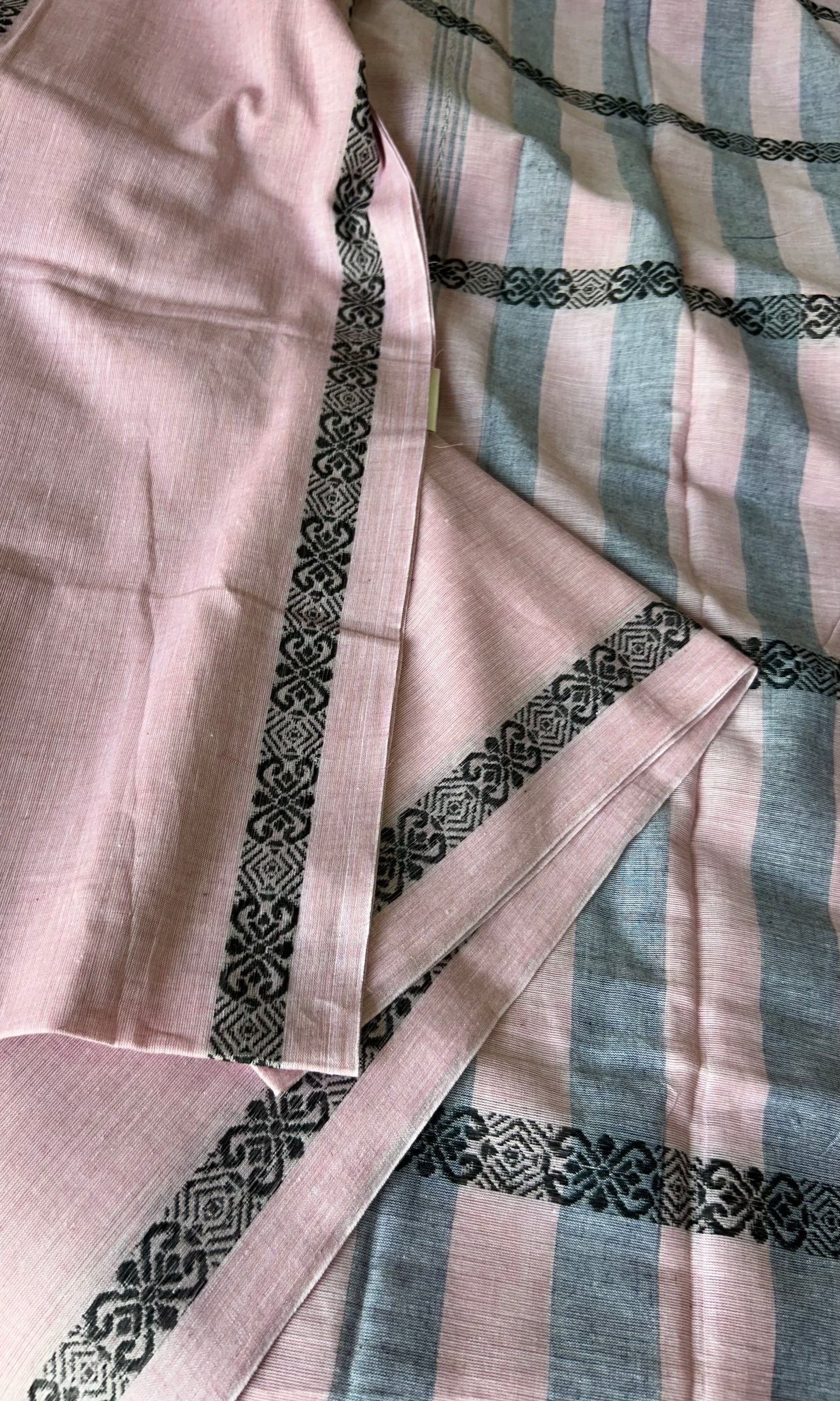 PINK DHANIAKHALI SAREE