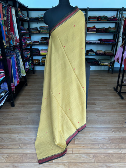 YELLOW DHANIAKHALI SAREE