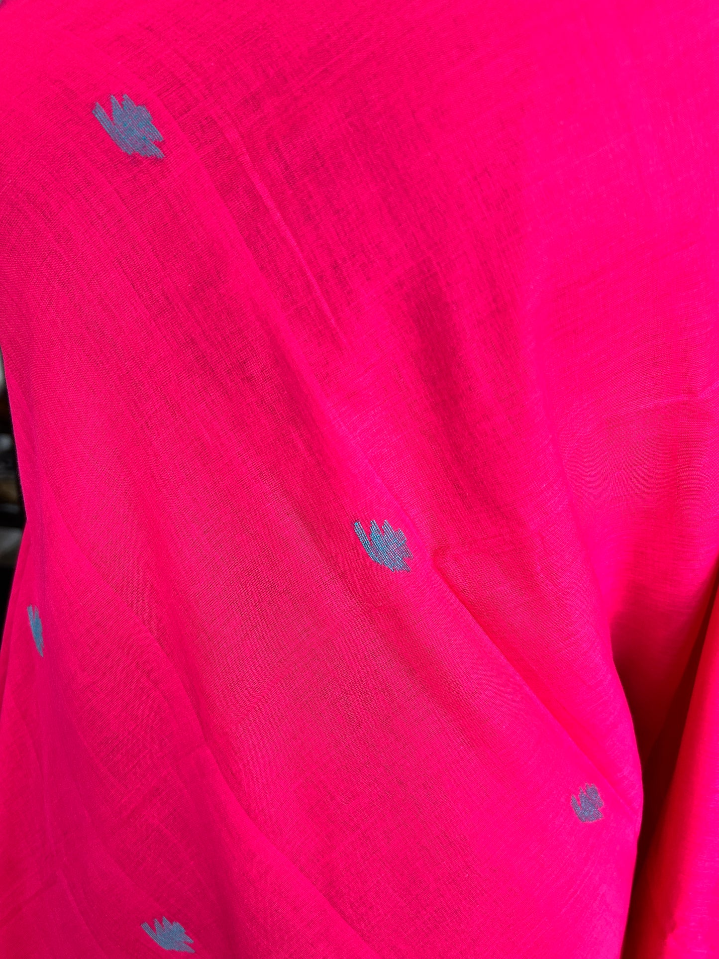 PINK JAMDANI SAREE
