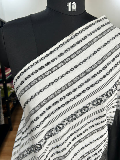 BLACK DHANIAKHALI SAREE