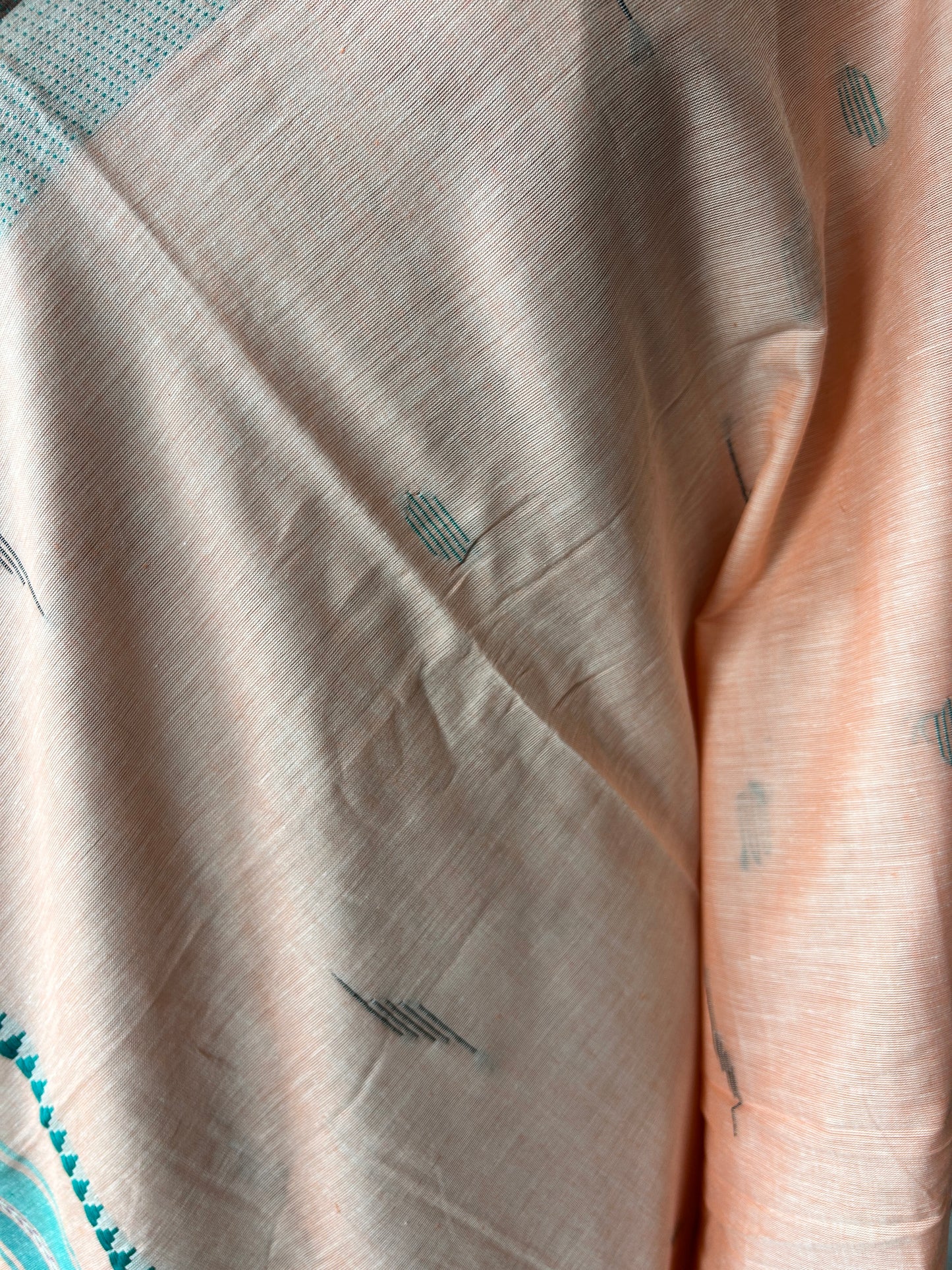 ORANGE DHANIAKHALI SAREE