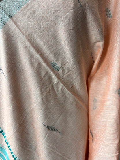 ORANGE DHANIAKHALI SAREE