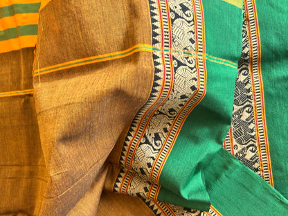 YELLOW NARAYANPET SAREE