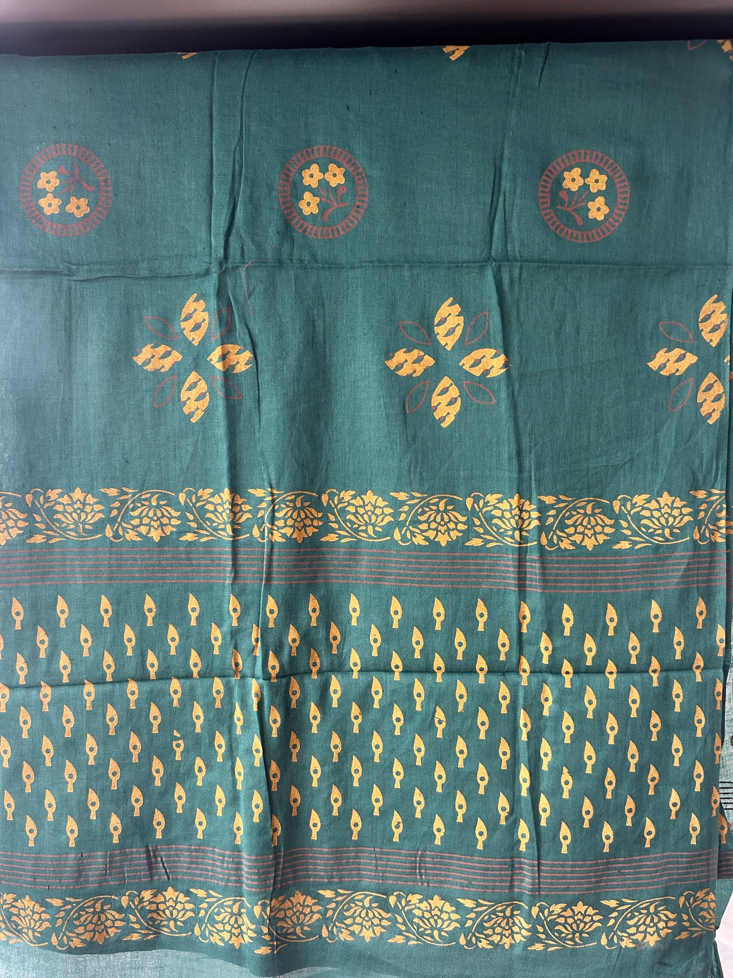 GREEN GAMTHI COTTON SUIT