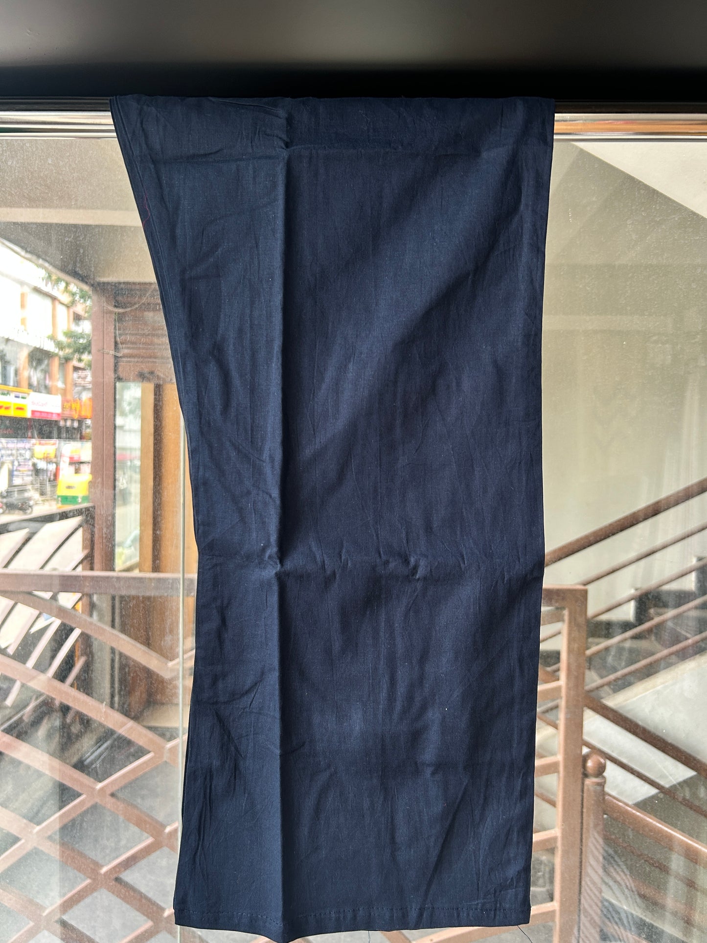 BLUE COTTON SUIT
