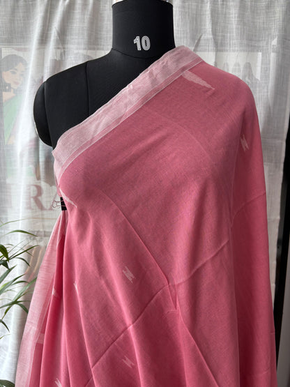 PINK JAMDANI SAREE