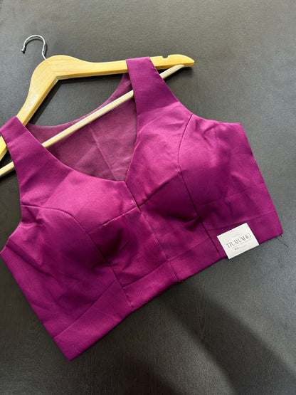 PURPLE BLOUSE