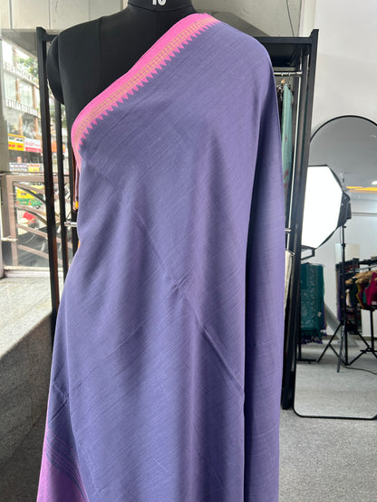 LAVENDER DHANIAKHALI SAREE