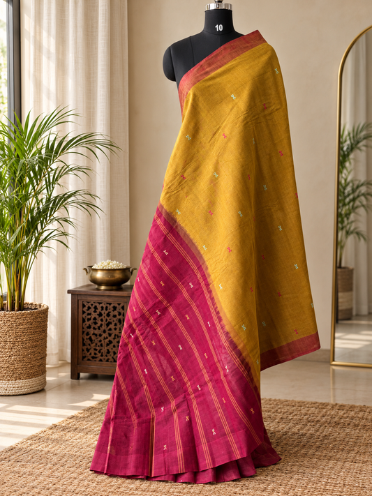 YELLOW NEGAMAM COTTON