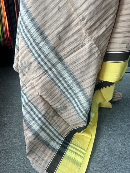 BROWN DHANIAKHALI SAREE