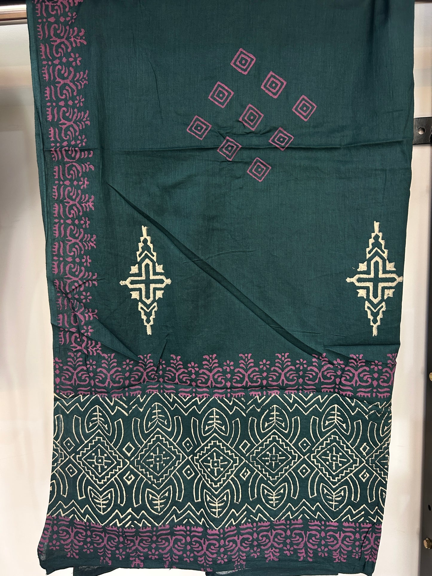 PINK GAMTHI COTTON SUIT