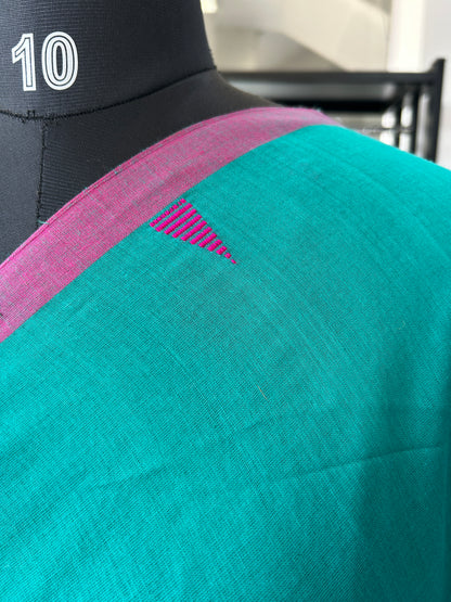 GREEN JAMDANI SAREE