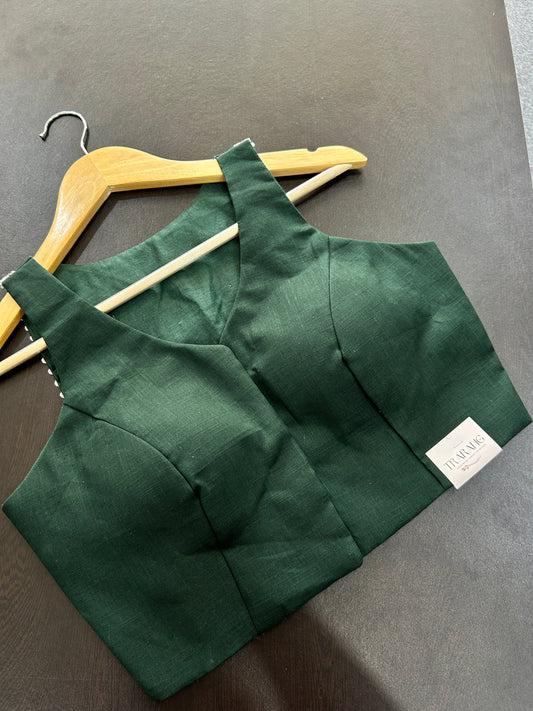 GREEN BLOUSE