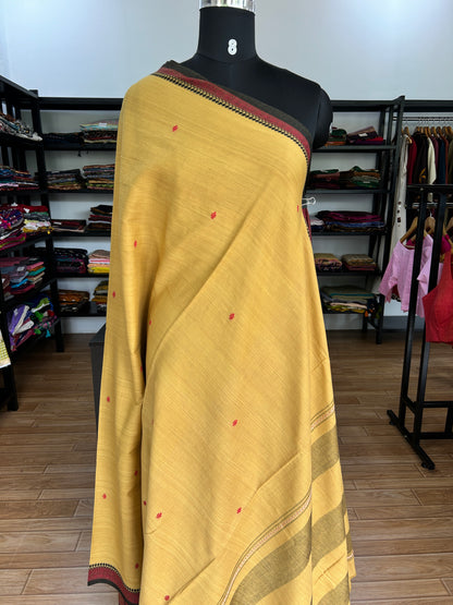YELLOW DHANIAKHALI SAREE