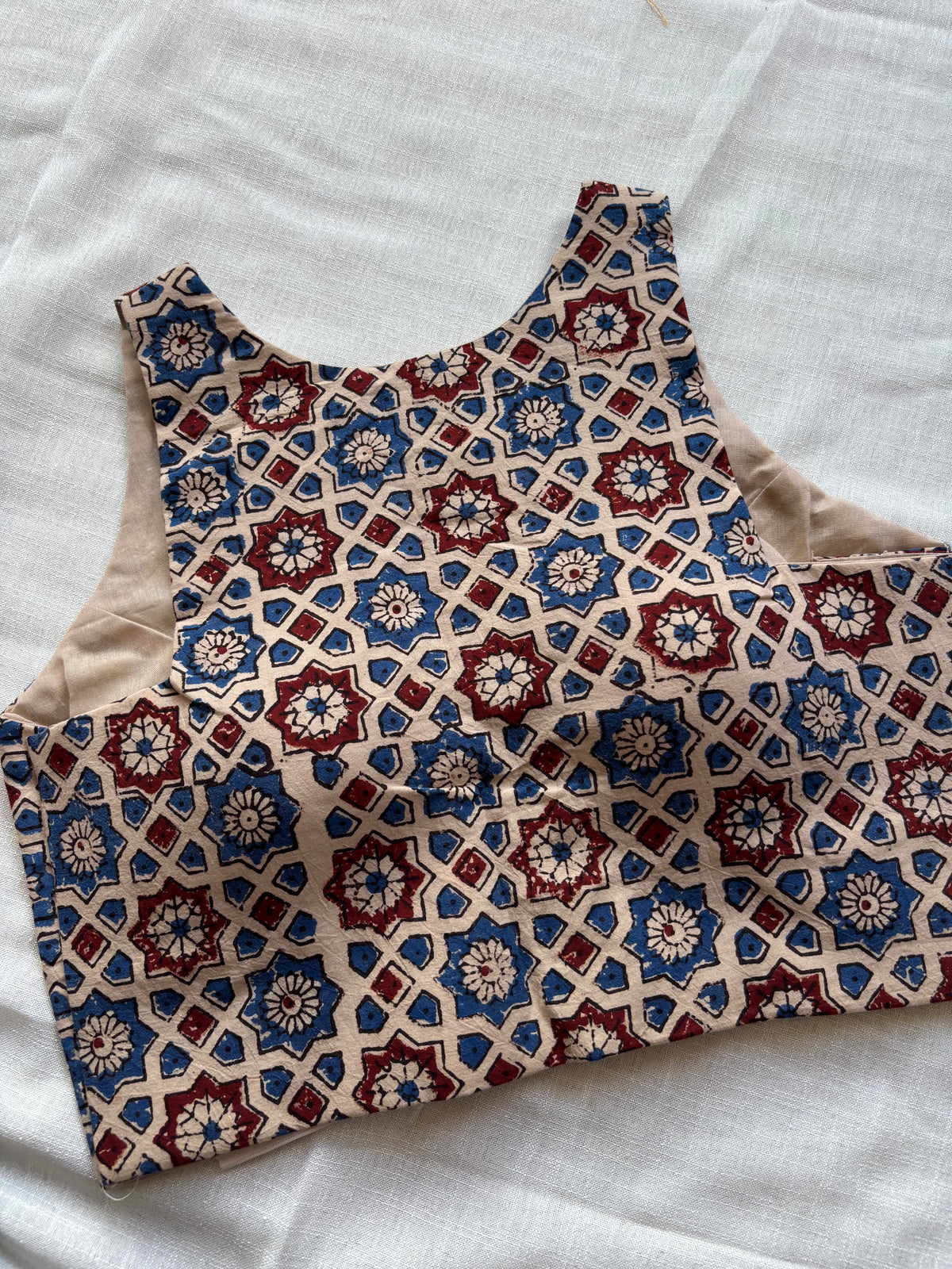 BIEGE COTTON BLOUSE