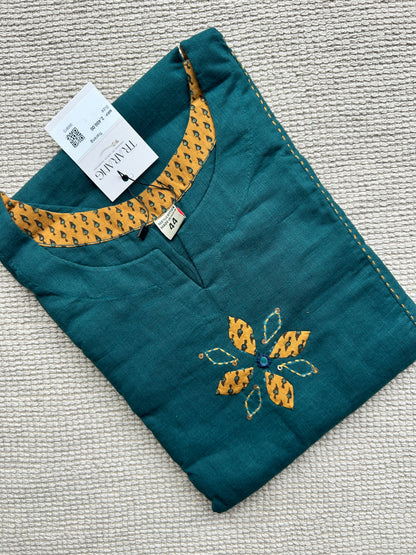 GREEN GAMTHI COTTON SUIT