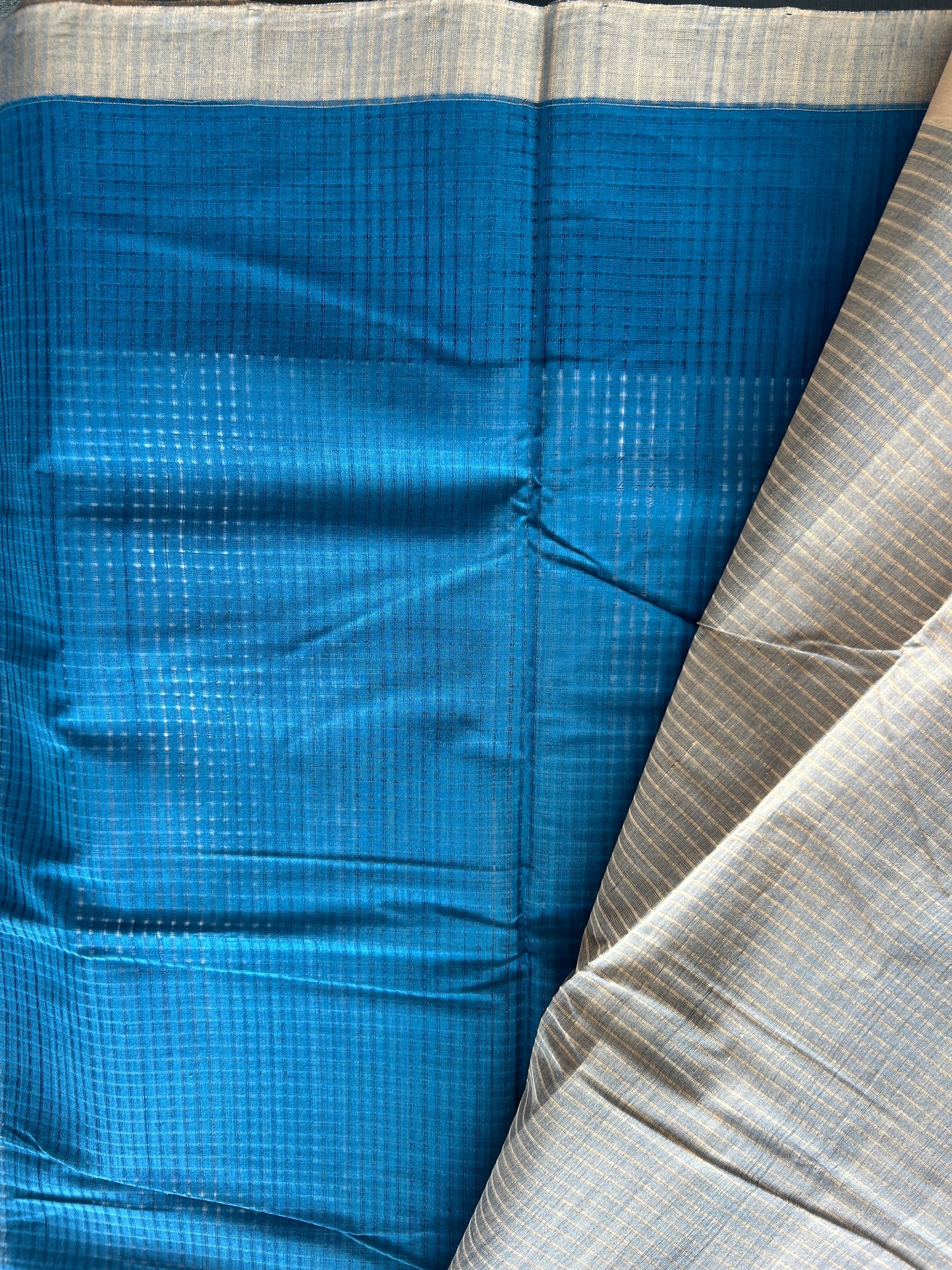 BLUE MANGALAGIRI SAREE