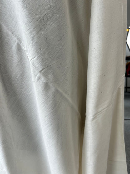 WHITE DHANIAKHALI SAREE