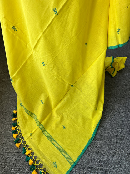 YELLOW JAMDANI