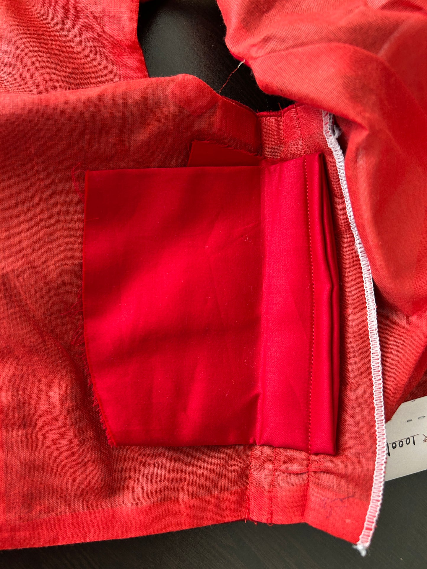 RED BLOUSE
