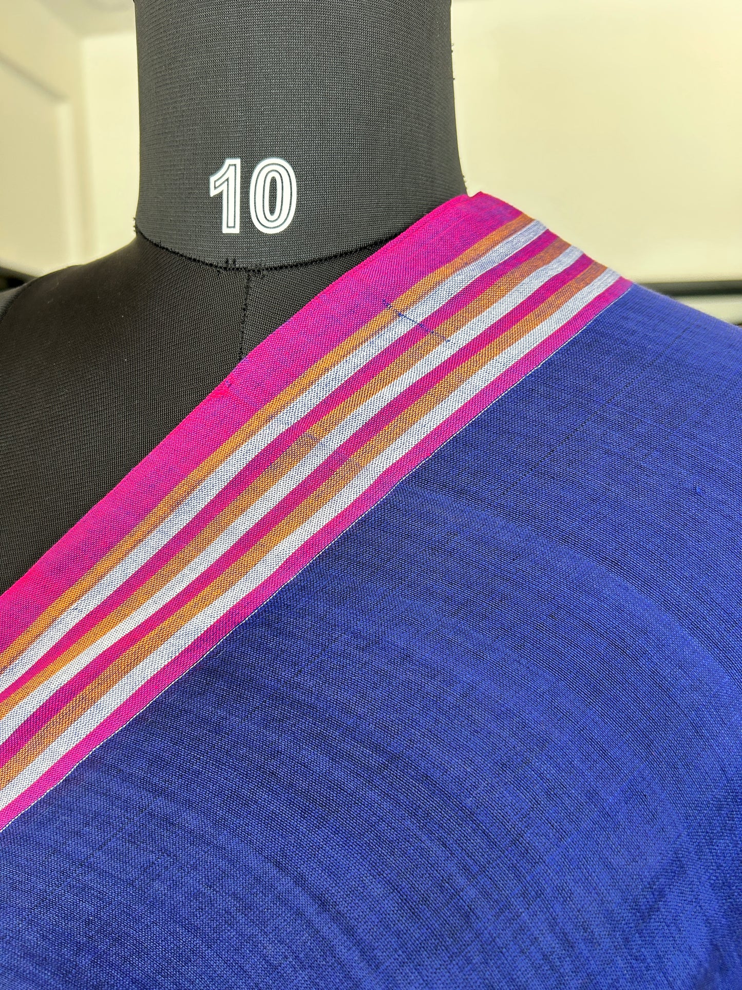 BLUE JAMDANI SAREE