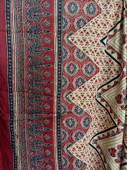 BLACK GAMTHI COTTON SUIT