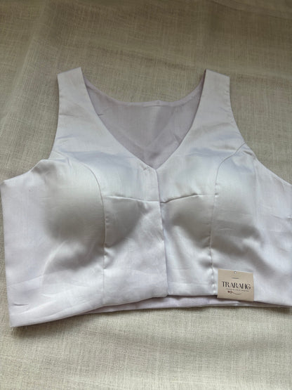 WHITE COTTON BLOUSE