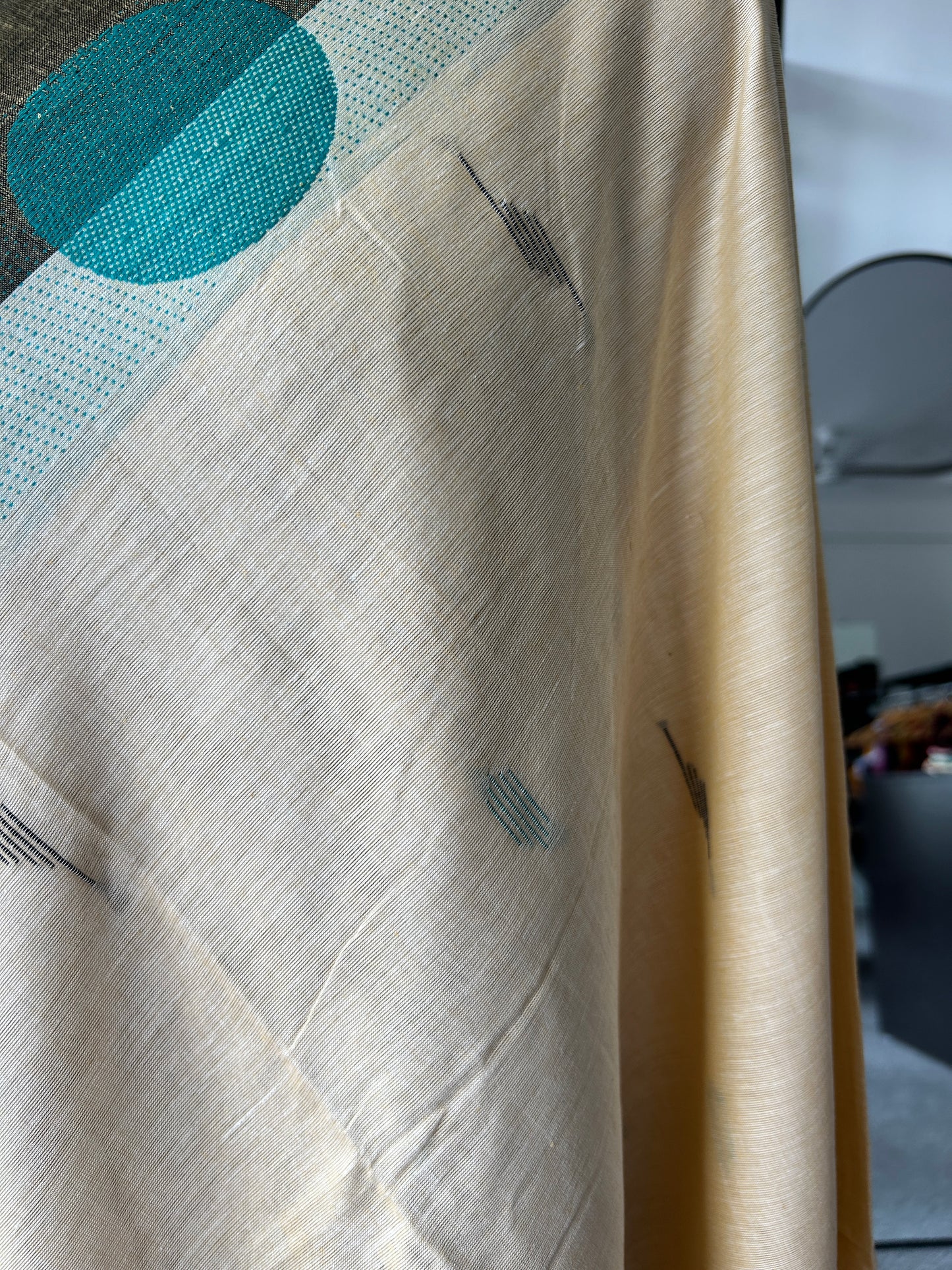 YELLOW DHANIAKHALI SAREE