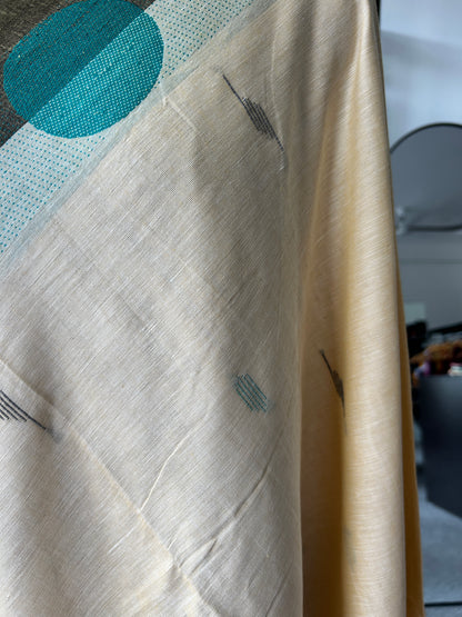 YELLOW DHANIAKHALI SAREE