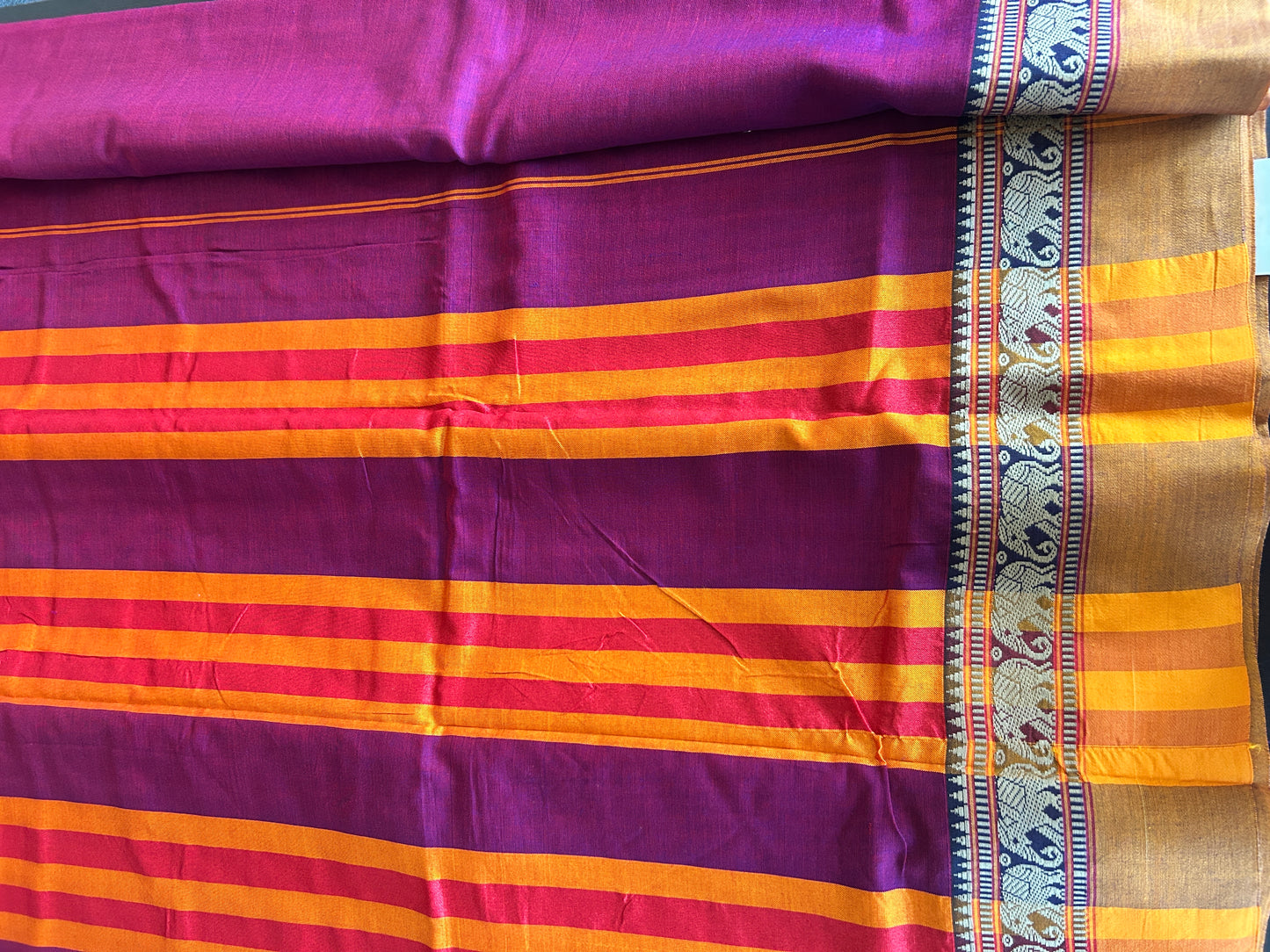 PINK NARAYANPET SAREE