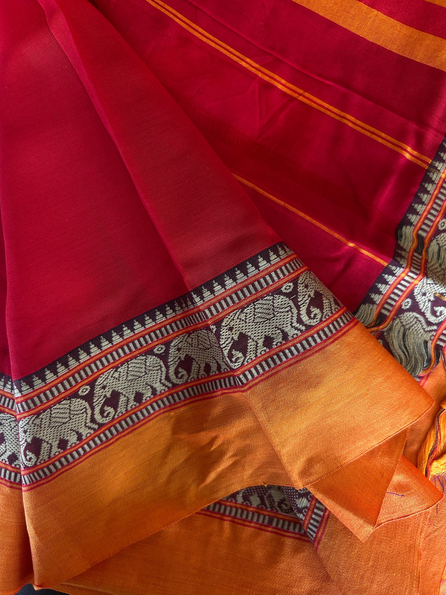 PINK NARAYANPET SAREE