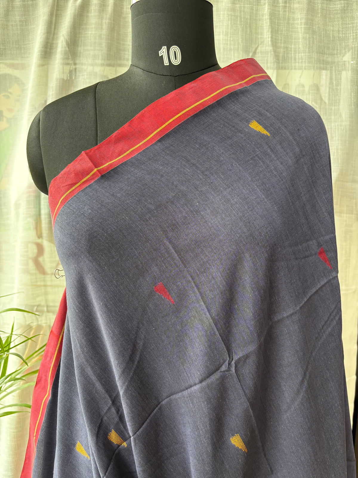 DARK BLUE JAMDANI SAREE