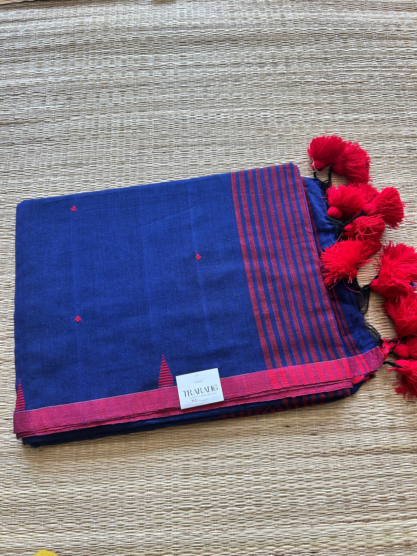DARK BLUE JAMDANI SAREE