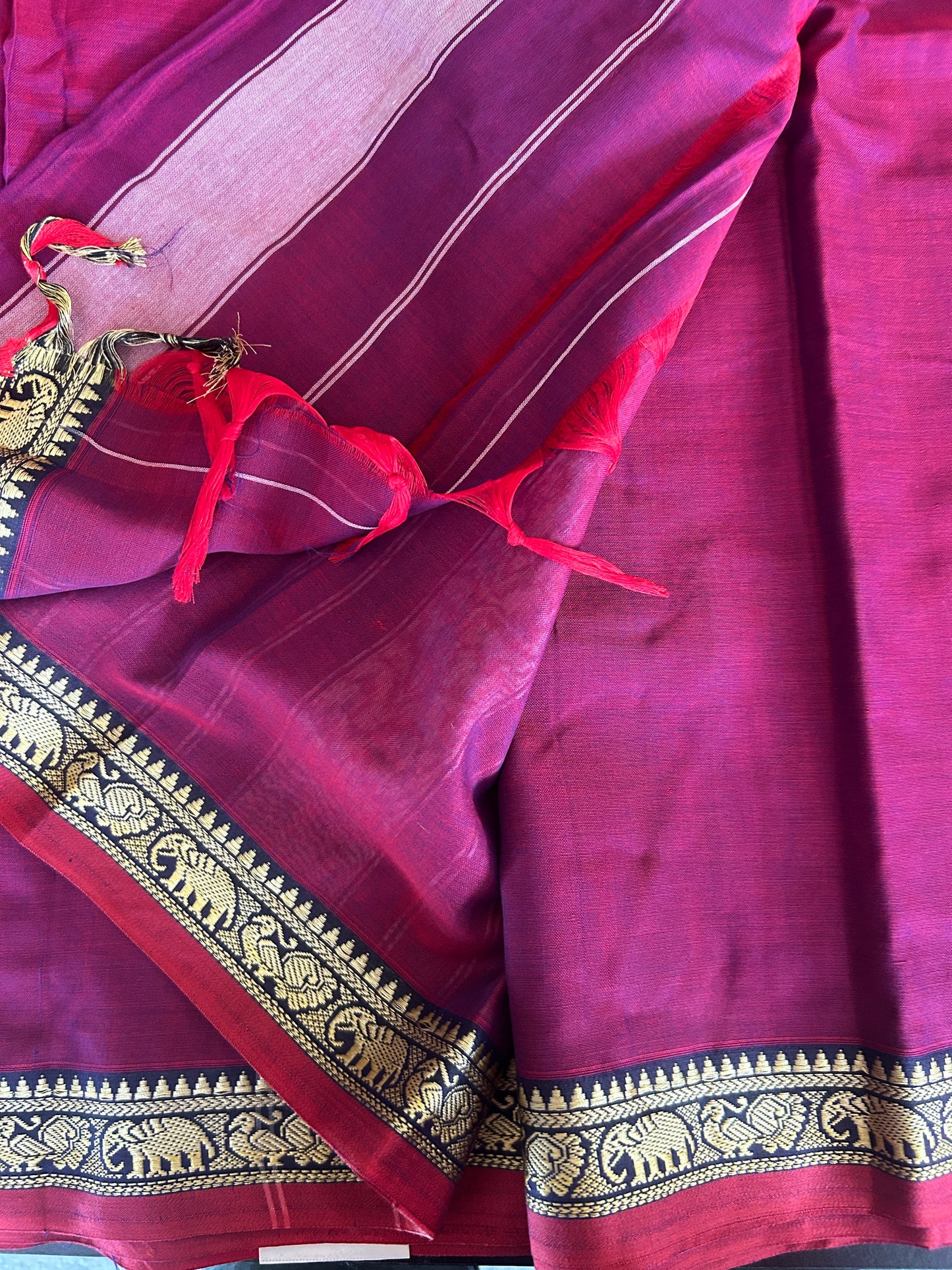 PINK NARAYANPET SAREE