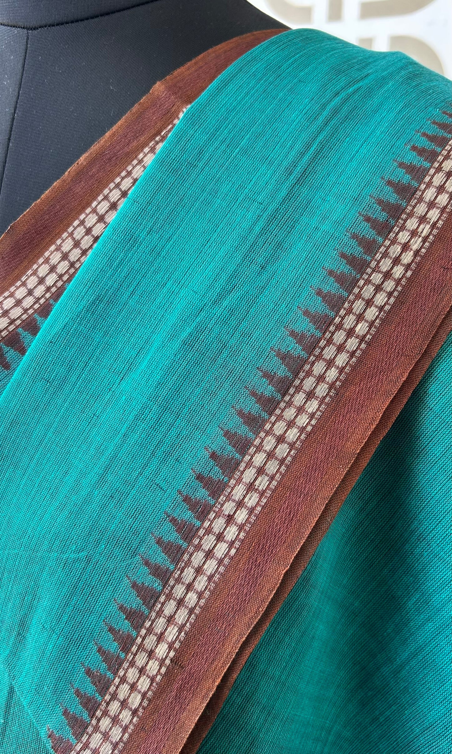 GREEN DHANIAKHALI SAREE