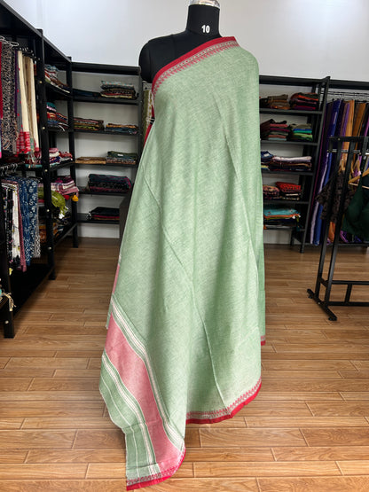 GREEN DHANIAKHALI SAREE