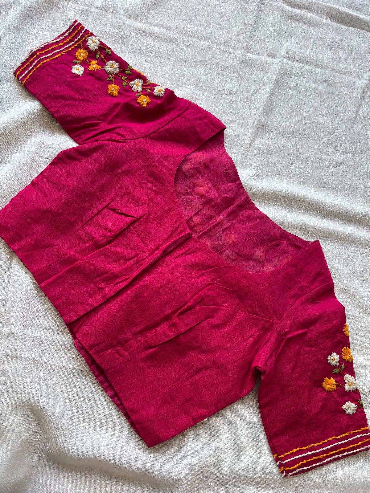 Pink Embroidered blouse