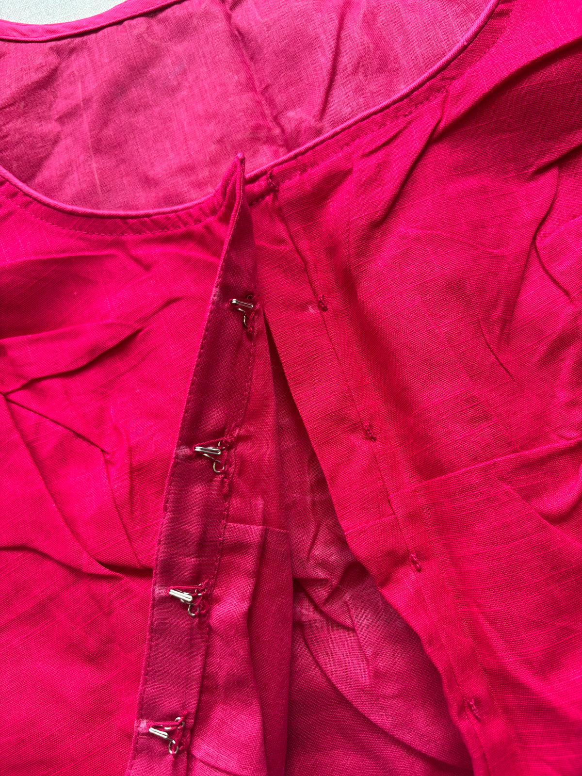 Pink hand painted blouse